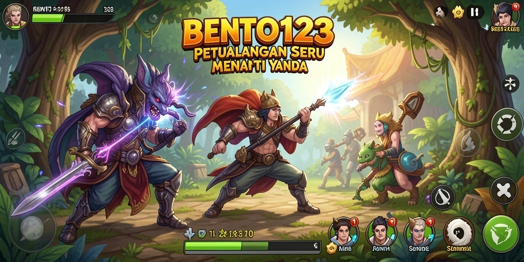 Tampilan gameplay menarik dari BENTO123 yang penuh petualangan.