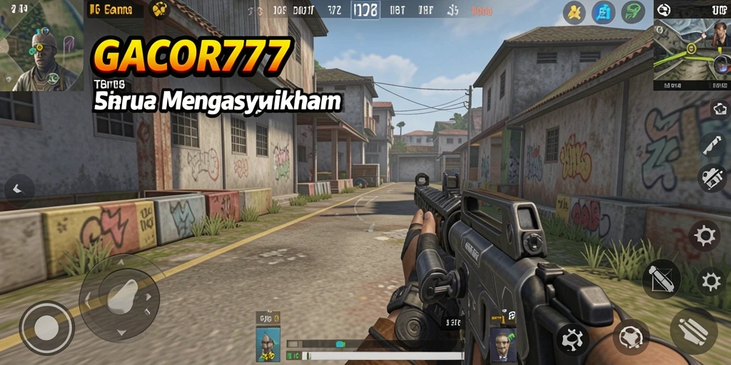 Tampilan gameplay seru dan mendebarkan di GACOR77.