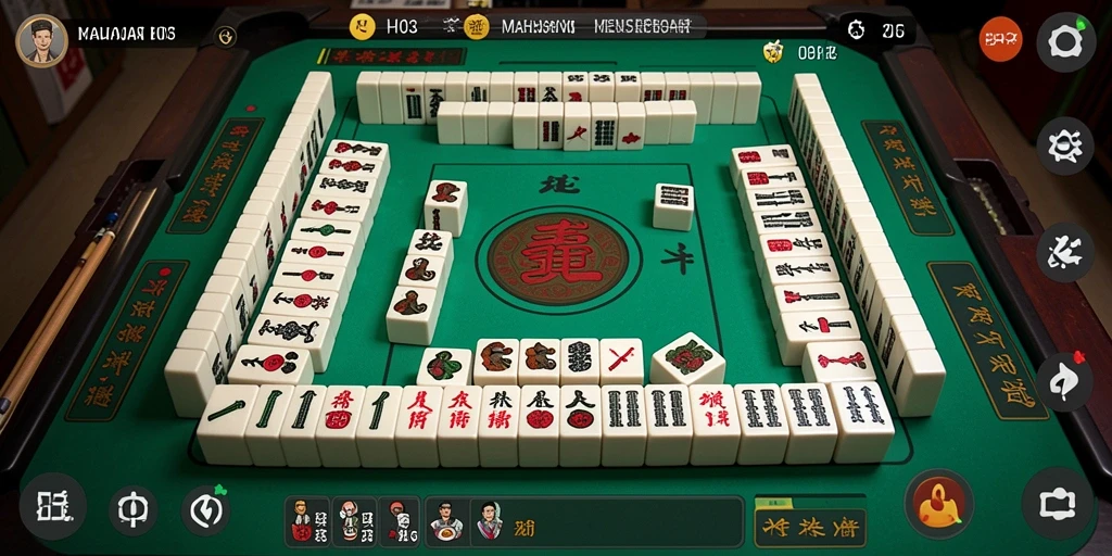 Screenshot gameplay H03 memperlihatkan keseruan permainan Mahjong.