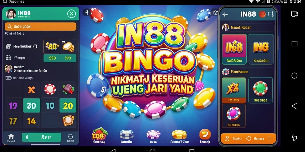 Tampilan gameplay Bingo yang mengasyikkan dan interaktif.