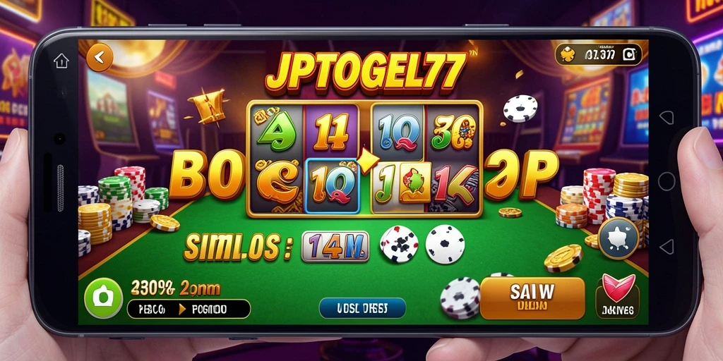 Screenshot utama JPTOGEL77 menunjukkan gameplay menarik dan interaktif.