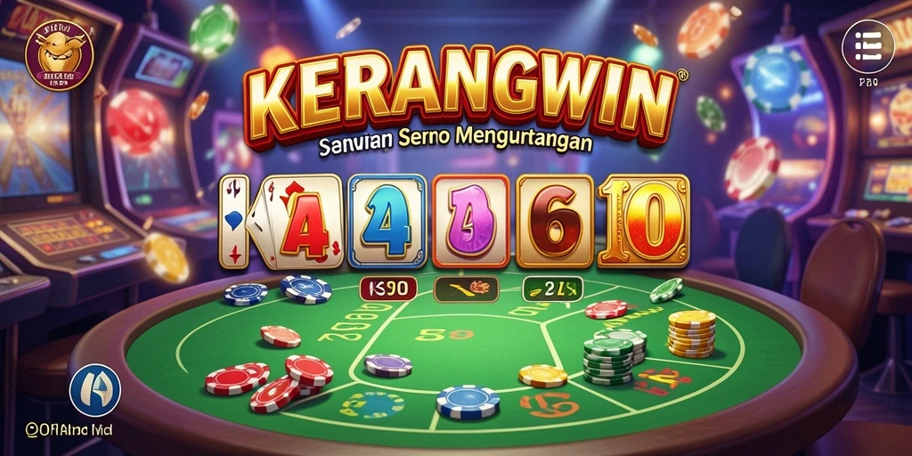 Tampilan menarik gameplay KERANGWIN dalam permainan Kasino.