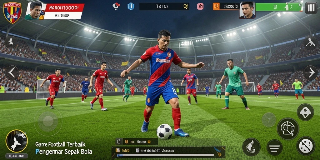 Tampilan gameplay KOSTOTO yang mendebarkan dan realistis.