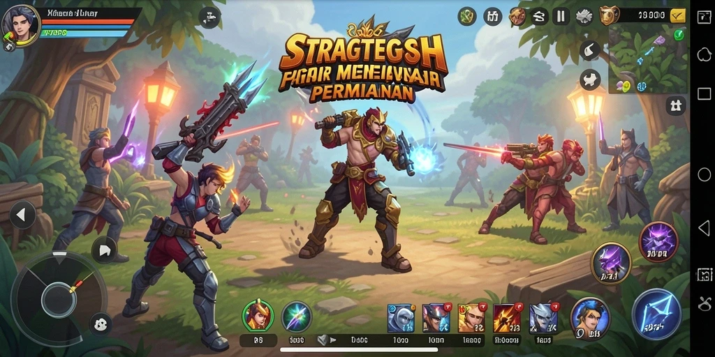 Tampilan menarik fitur gameplay intens dari RP8.